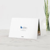 Carte Le mariage rouge d'art de fleur de waratah vous (Dos)