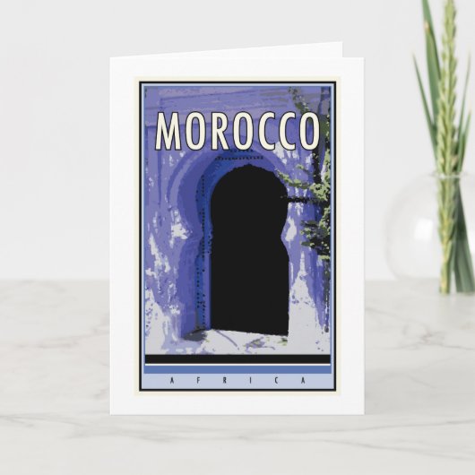 Carte Le Maroc (Devant)