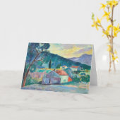 Carte Le Mas à Saint-Tropez | Henri Manguin (Fleur jaune)