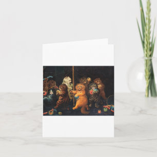 Carte Le Maypole Par Louis Wain