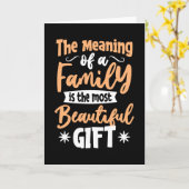 Carte Le Méchant de la famille (Fleur jaune)