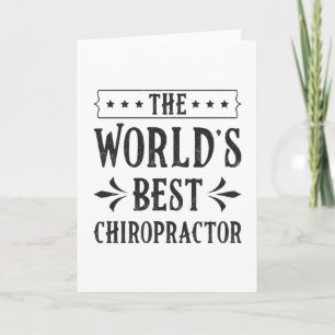 Carte Le meilleur acteur de Chiropractic Spine