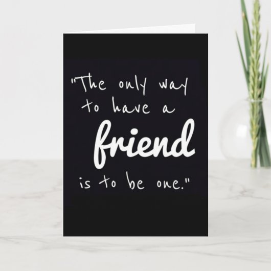 CARTE LE MEILLEUR AMI ? VOUS ! ! ! JOYEUX ANNIVERSAIRE (Devant)