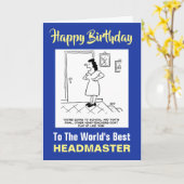 Carte Le meilleur chef d'équipe du monde - Joyeux annive (Fleur jaune)