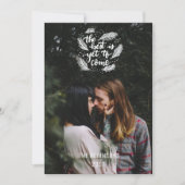 Carte Le meilleur est encore Script romantique moderne m (Devant)