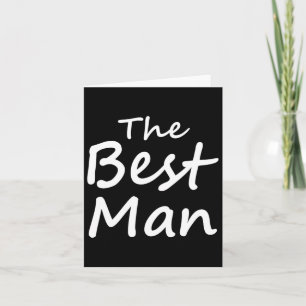 Carte Le Meilleur Homme - Équipage - Bachelor Party