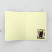 Carte Le Meilleur Papa Mérite Un Stout (Intérieur)