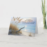 Le Merci paisible du matin de la plage de la famil