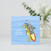 Carte Le merveilleux cheval de mer de Rocket Jaune (Debout devant)