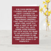 Carte Le message d'anniversaire spirituel ultime (vin) (Fleur jaune)