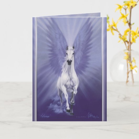 Carte Le Messager (Fleur jaune)