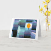 Carte Le Messager d'Automne, Klee (Fleur jaune)