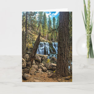 Carte Le MILIEU TOMBE SUR la RIVIÈRE de McCLOUD