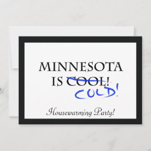 Carte Le Minnesota est Cool