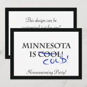 Carte Le Minnesota est Cool (Devant / Derrière)