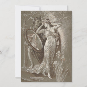 Carte Le miroir de Vénus Walter Crane
