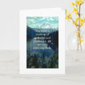 Carte Le monde d'Encouragement-Le se compose des (Fleur jaune)