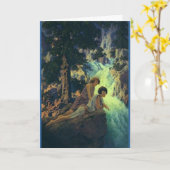 Carte "Le monde est exact encore… avec un ami vrai " (Fleur jaune)