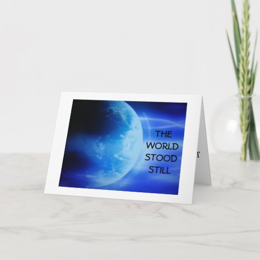 CARTE LE MONDE EST TOUJOURS EN ANNIVERSAIRE (Devant)