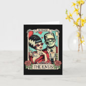 Carte Le Monster Frankenstein Et Marier Les Amateurs Tar (Fleur jaune)