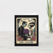 Carte Le monstre Frankenstein et la mariée les amants Ta (Devant)
