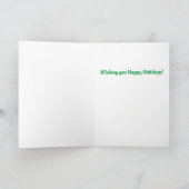 Carte Le Mont Fuji Joyeuses Fêtes (Intérieur)