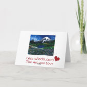 Carte Le mont Rainier (Dos)