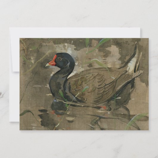 Carte Le Moorhen | Joseph Crawhall (Devant)