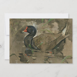 Carte Le Moorhen   Joseph Crawhall
