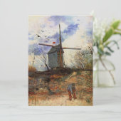 Carte Le Moulin de la Galette par Vincent van Gogh (Debout devant)