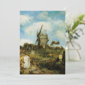 Carte Le Moulin de la Galette par Vincent van Gogh (Debout devant)
