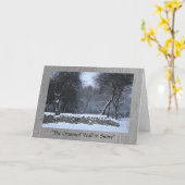 Carte Le Mur annihilé de la neige (Fleur jaune)