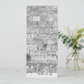 Carte Le Mur Occidental, Jérusalem (Debout devant)