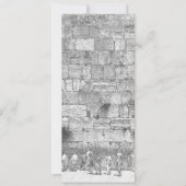 Carte Le Mur Occidental, Jérusalem (Devant)