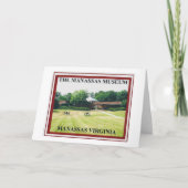 CARTE LE MUSÉE DE MANASSAS (Devant)