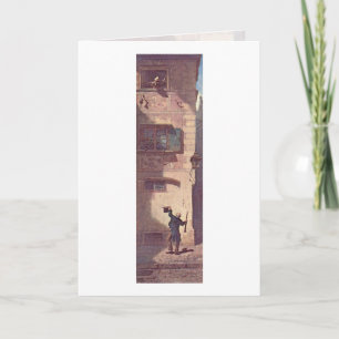 Carte Le musicien de mendiant par Carl Spitzweg