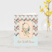 Carte Le Natif américain Dreamcatcher obtiennent bien (Fleur jaune)