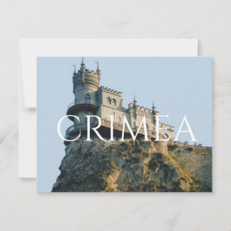 Carte Le nid de Castle Swallow en Crimée