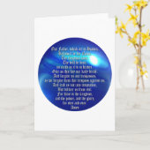 Carte Le Notre Père (Fleur jaune)