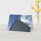 Carte Le nouveau travail, changement de la vie (Fleur jaune)