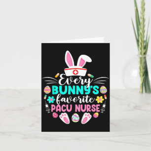 Carte Le Pacu Nurse préféré de chaque lapin, drôle de jo