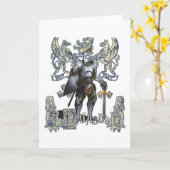 Carte Le Paladin | Chevalier royal (Fleur jaune)