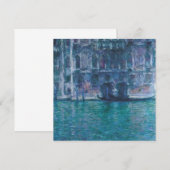 Carte Le palais da Mula Claude Monet (Devant / Derrière)