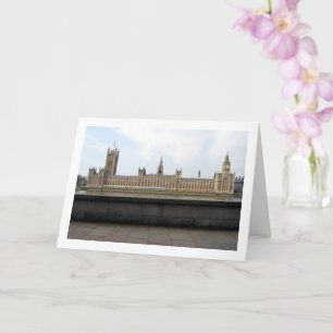 Carte Le palais de Westminster, Londres