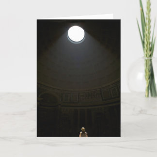 Carte Le Panthéon Oculus, Rome, Italie -