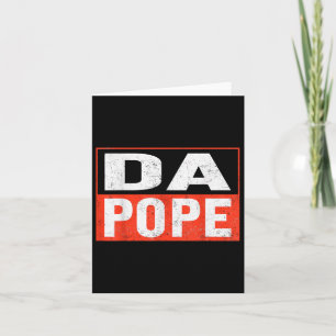 Carte Le Pape Bobby Chicago Chemise - Da Da Da Da Pope C