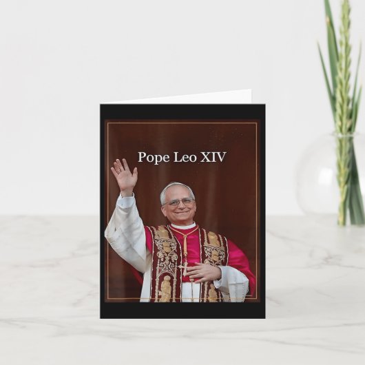 Carte Le Pape Leo Xiv 0 (Devant)