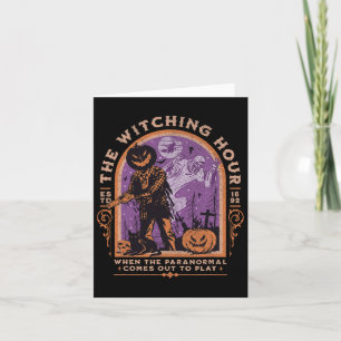 Carte Le paranormal de l'heure de sorcière Éffrayant Hal