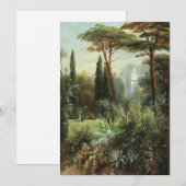 Carte Le parc romantique du château | Franz Xaver Birkin (Devant / Derrière)