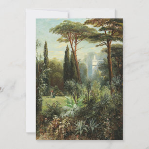 Carte Le parc romantique du château Franz Xaver Birkin